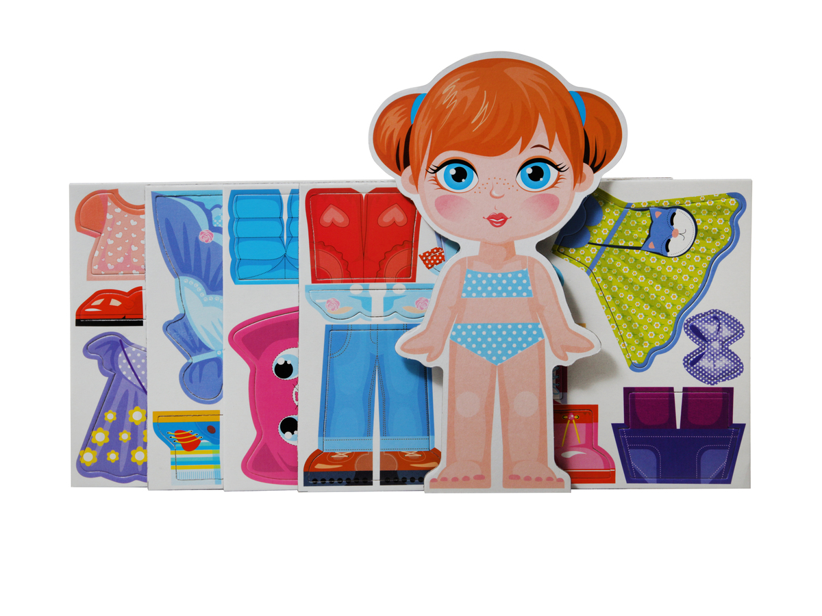 Магнитная игра «Одевашки. Лиза»