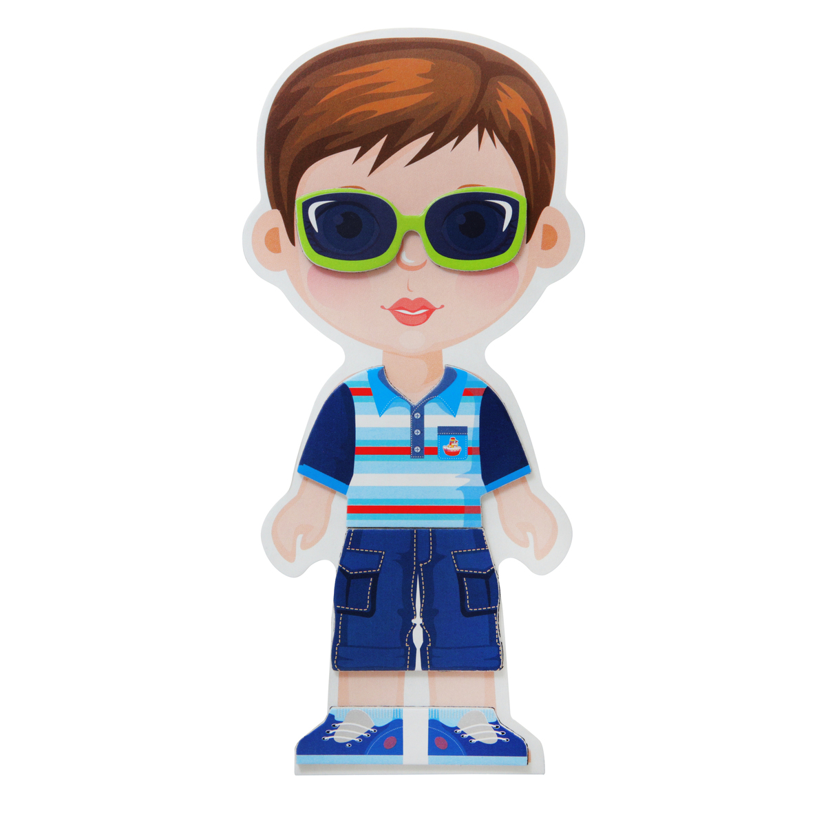 Магнитная игра «Одевашки. Антошка»