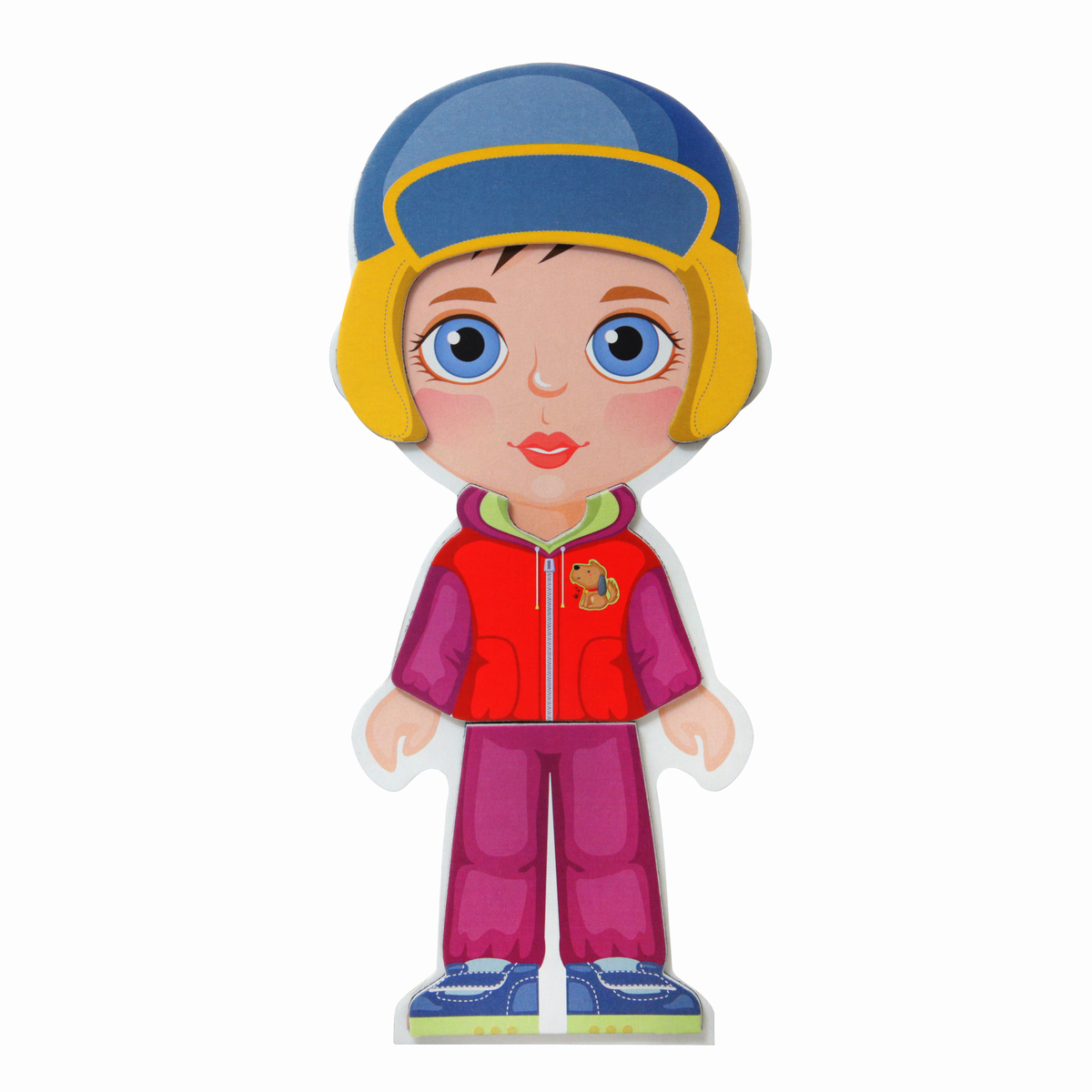 Магнитная игра «Одевашки. Антошка»